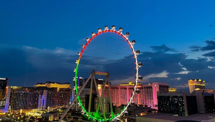 Dubai’de dünyanın en büyük dönme dolabının inşası tamamlandı