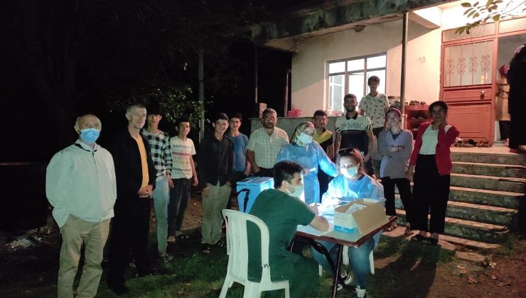 Düzce’de aşılama çalışması hızla devam ediyor