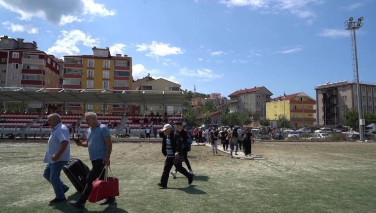 Sinop’ta vatandaşların tahliyesi helikopterlerle sürüyor