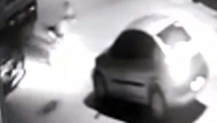 Edirne’de 1 kişinin öldüğü kaza anı güvenlik kamerasında