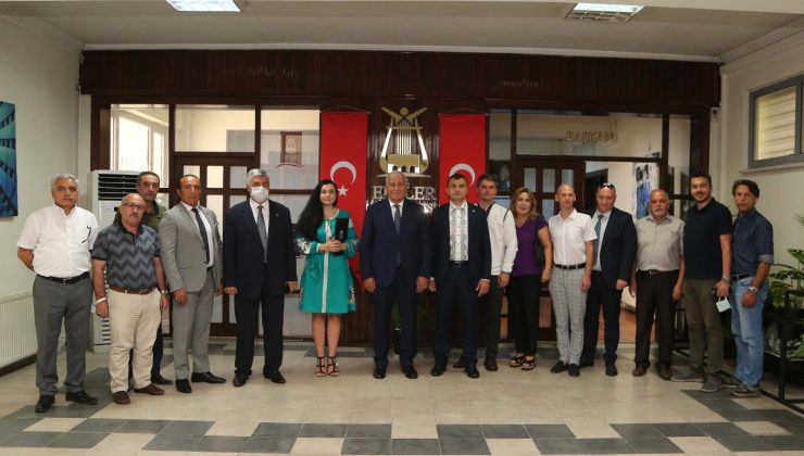 Efeler Belediyesi’ne Ukraynalı kardeş