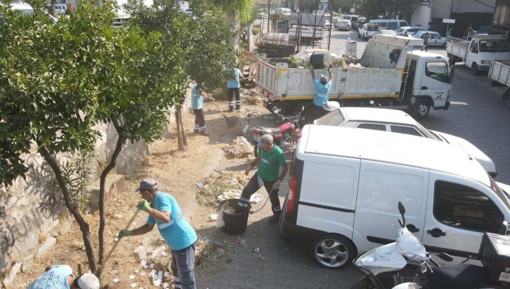 Efeler’de temizlik çalışmaları sanayi sitesiyle devam etti