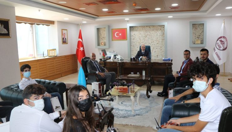 Elazığ İl Özel İdaresi’nden Drone ve Roket Takımına tam destek