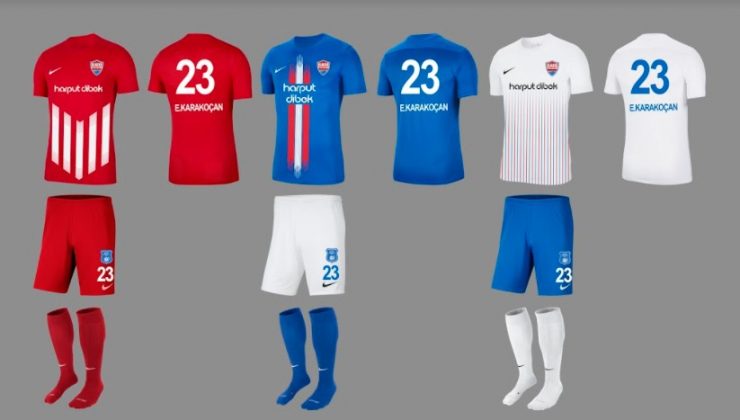 Elazığ Karakoçan FK’nın yeni sezon formaları tanıtıldı