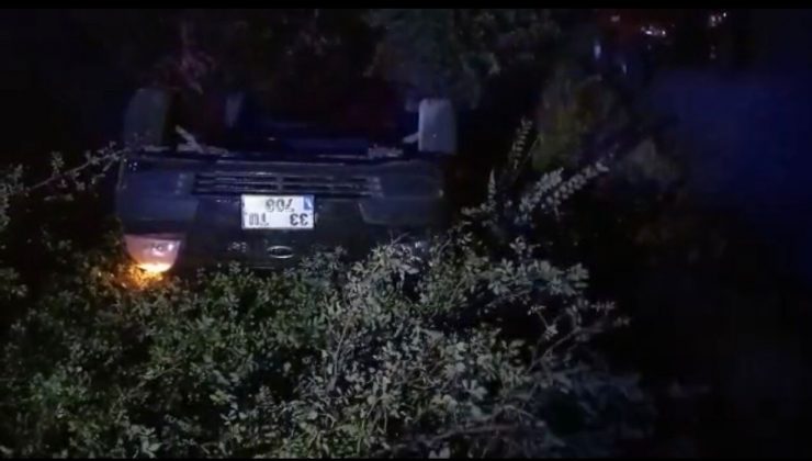 Elazığ’da otomobil şarampole yuvarlandı: 2 yaralı