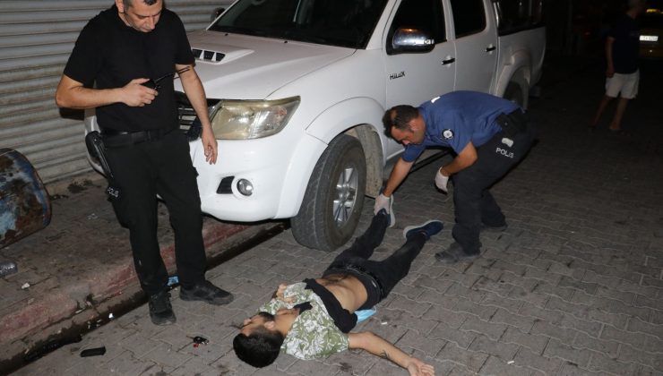 Elinde tabancayla saldırıya gitti, silahla vurularak ağır yaralandı