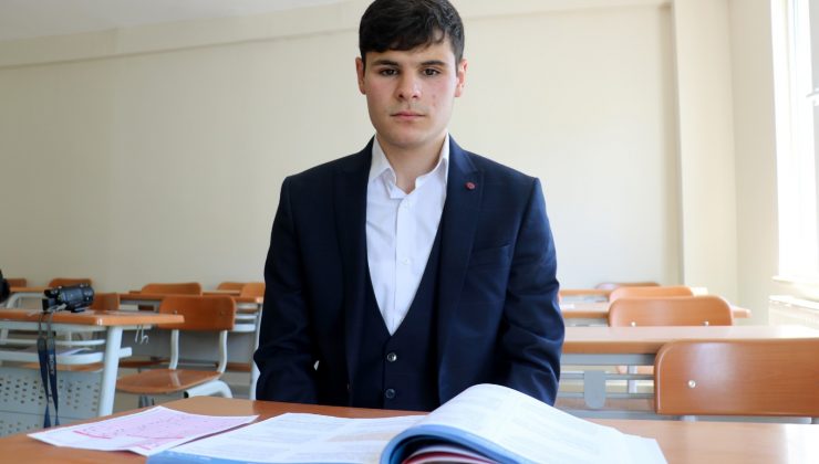 Engeli başarısına engel olamadı