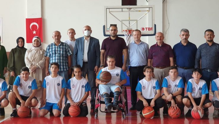 Engelli gencin basketbol hayâli gerçek oldu