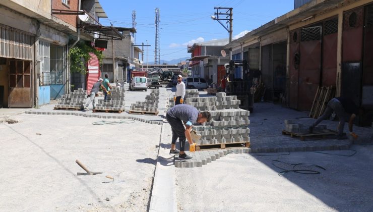 Erbiller Sanayi Sitesinin 30 yıllık yol sorunu çözüldü