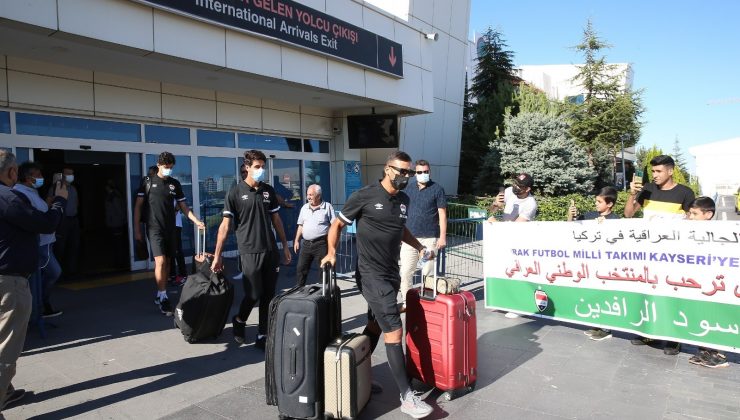 Erciyes Yüksek İrtifa Kamp Merkezi Irak A Milli Takımını ağırlıyor