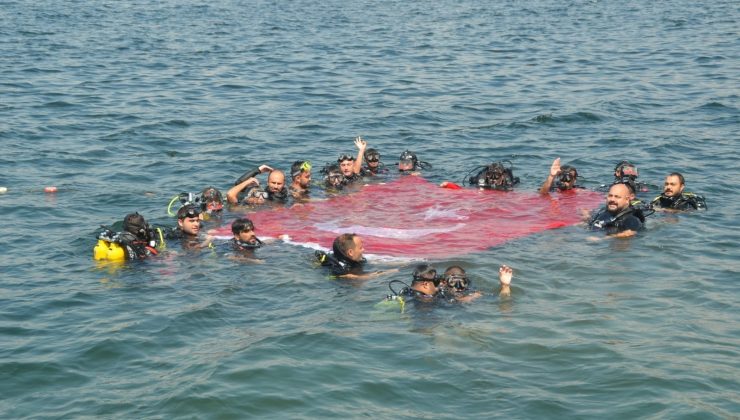 Erdek’te engelliler için ’Zafer Dalışı’
