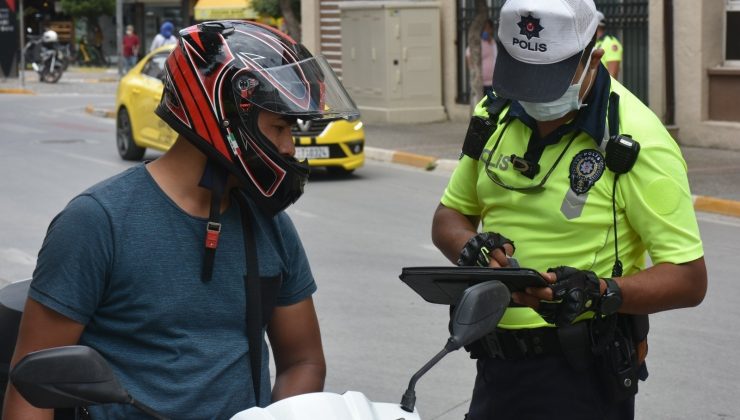Erzincan’da motosiklet denetimi