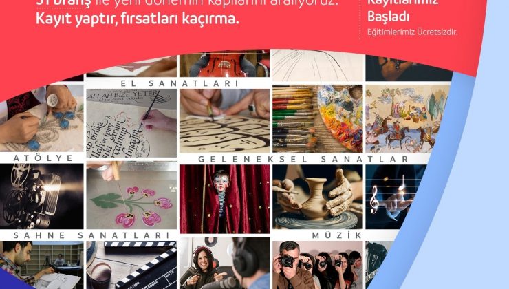 ESEV sanat kursları başlıyor