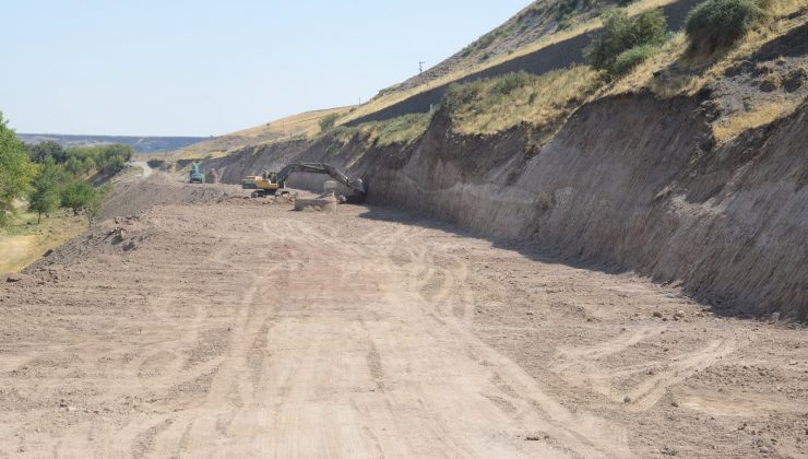 Eski Mardin Yolu’nda çalışmalar başladı