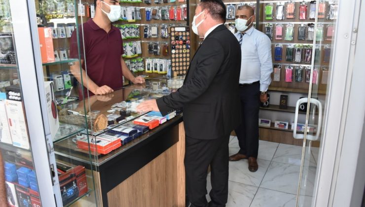 Esnafın taleplerini dinledi, vatandaşla dertleşti