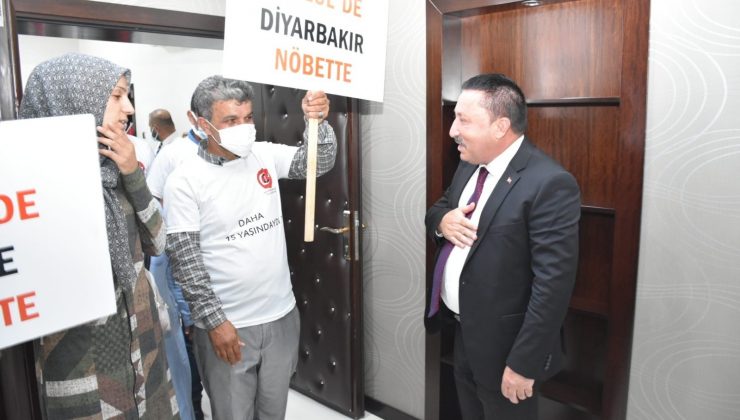 Evlat nöbetindeki aileler Başkan Beyoğlu’nu yapacakları eyleme davet etti