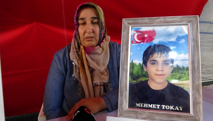 Evlat nöbetindeki anne HDP’ye ateş püskürdü