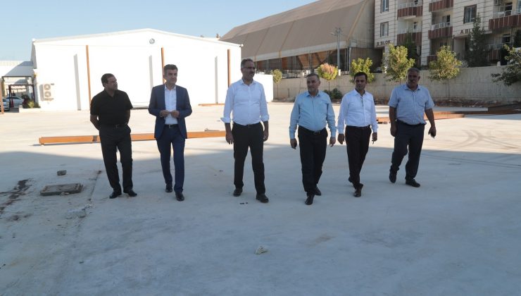 Eyyübiye’ye yeni semt pazarı çalışması