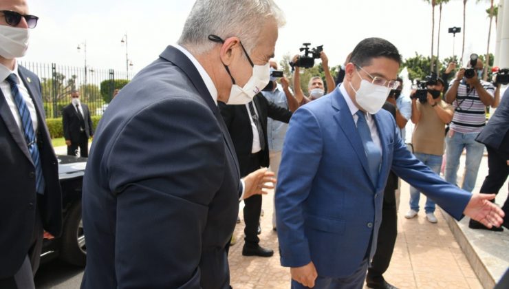 Fas Dışişleri Bakanı Bourita, İsrailli mevkidaşı Lapid ile bir araya geldi