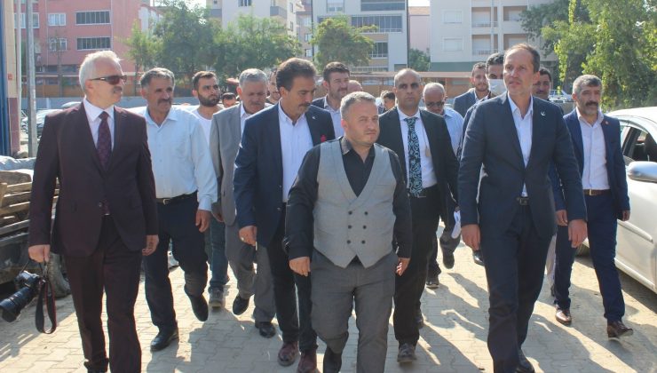 Fatih Erbakan, afet bölgesi Türkeli’yi ziyaret etti