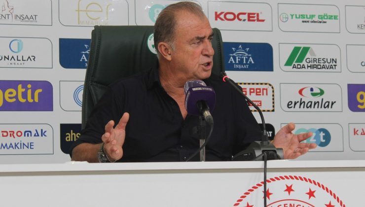 Fatih Terim: “Yapılması gereken neyse onu yapacağız”