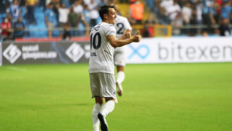Fenerbahçe’de sezonun ilk golü Mesut Özil’den