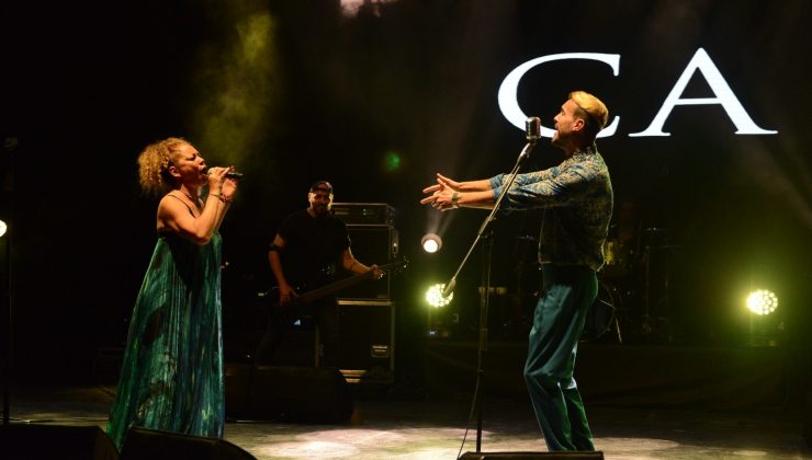 Festivalde muhteşem düet