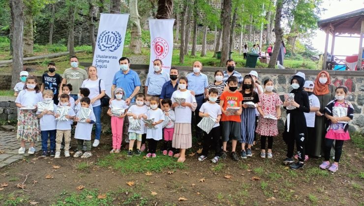 Fındık işçilerinin çocuklarına devletin şefkat eli