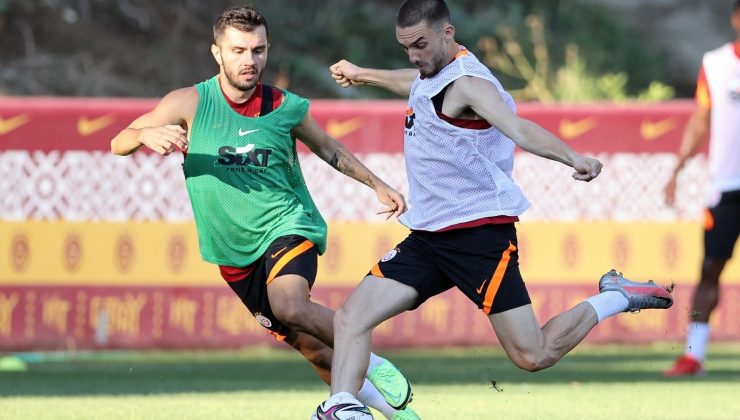 Galatasaray, St. Johnstone maçı hazırlıklarını sürdürdü