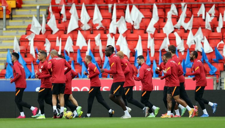 Galatasaray, St. Johnstone maçına hazır