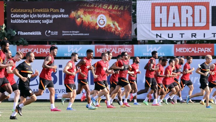 Galatasaray, St. Johnstone maçının taktiğini çalıştı