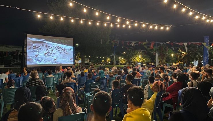 Gaziantep’te yazlık sinema heyacı devam ediyor