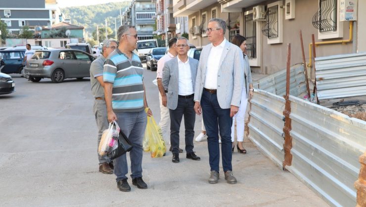 Gaziemir’de yerinde tespit edilen sorunlara hızlı çözüm