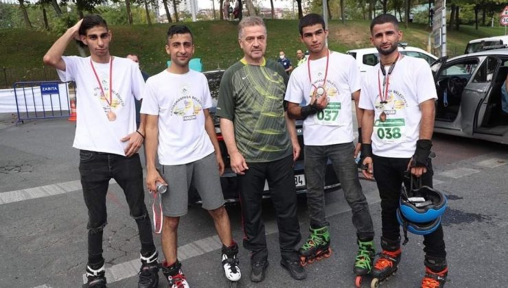 Gaziosmanpaşa’da paten, kaykay ve scooter yarışması