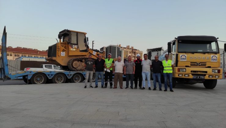 Gebze’den Marmaris’e destek