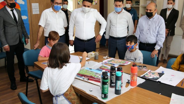 Genel Sekreter Çelikel kültür merkezinde incelemelerde bulundu