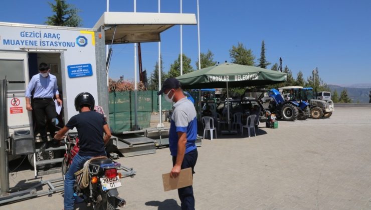 Gezici araç muayene istasyonu vatandaşın ayağına geldi