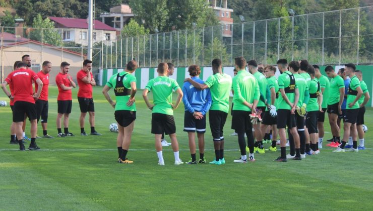 Giresunspor, Galatasaray maçı hazırlıklarına başladı