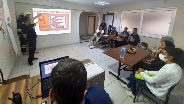 Gönüllü itfaiyecilik eğitimleri başladı