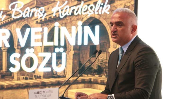 Hacı Bektaş Veli ölümünün 750. yılında anılıyor