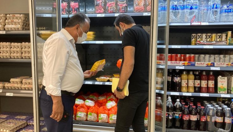 Hakkari zabıtasından marketlere denetleme