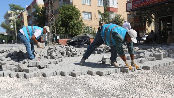 Haliliye’de üst yapı çalışması