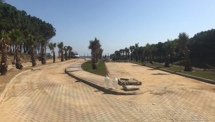 Halk plajı Eyüpsultanlılar için hazırlanıyor