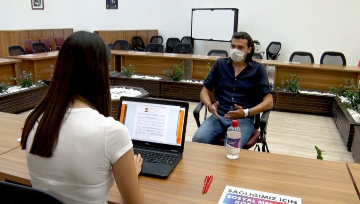 Hastanede tedavi gören genç üniversite tercihini son gün yapabildi