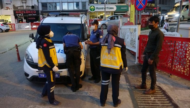 Hastaneye gitme bahanesiyle karantinayı ihlal etti