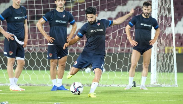 Hatayspor, Alanyaspor maçının hazırlıklarını sürdürüyor