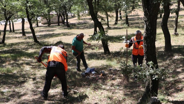 Havza’da orman yangınına karşı tedbir