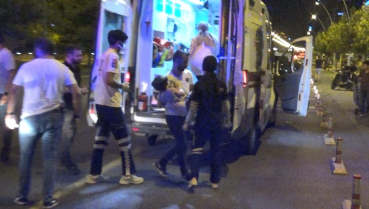 Husumetlilerini tarayan saldırganlar, yoldan geçen baba ve oğlunu da yaraladı