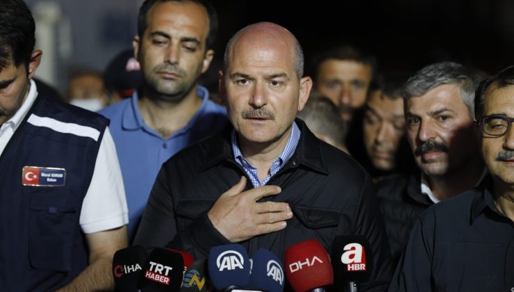 İçişleri Bakanı Süleyman Soylu: “Kastamonu’da 62, yaklaşık 14-15’te Sinop’ta kayıp ihbarı var”