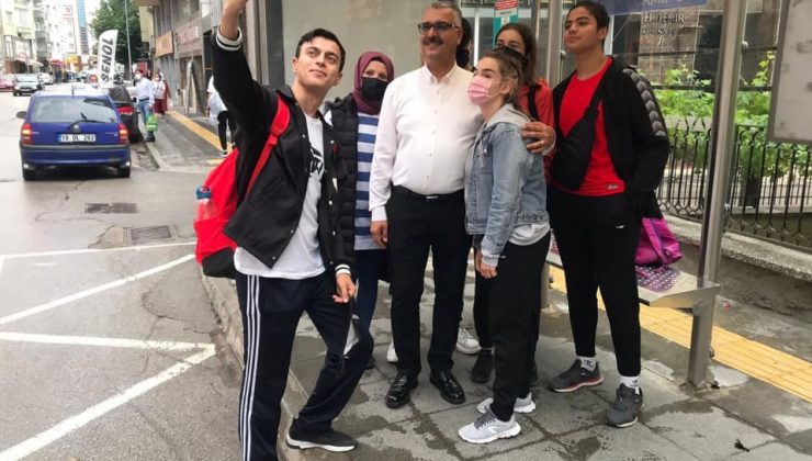 İl Başkanı Ahlatcı’dan esnaf turu